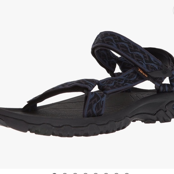 Teva Men\'s Hurricane 4 Wavy Trail Navy Mens 11